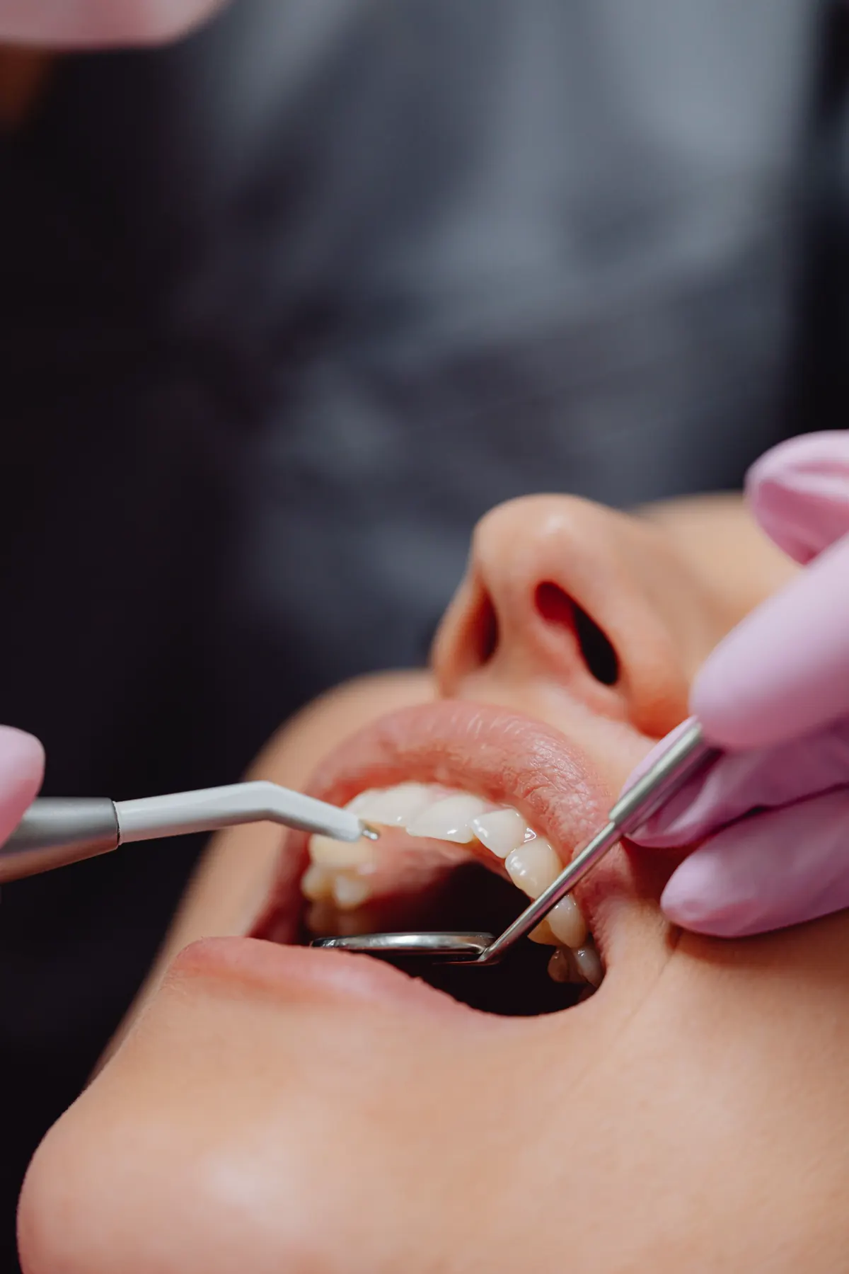 Dental examination for private denture planning
